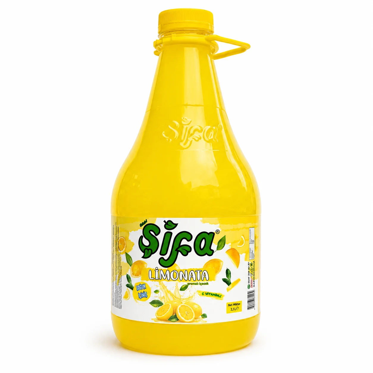 Sebeb-i Şifa Limonata 3,1 L (Doğal Limon Aromalı)